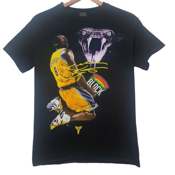 Gildan Other - Kobe Bryant Men S T Shirt Support Black LA Lakers Gildan Basketball Slam Dunk